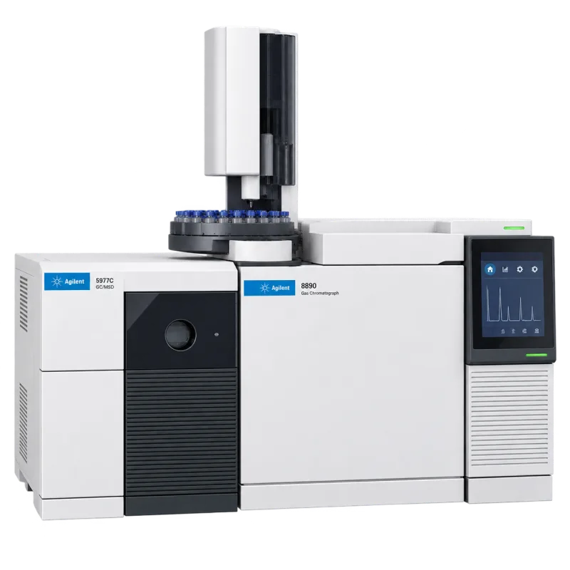Agilent 7890A 的 CAD 示意图