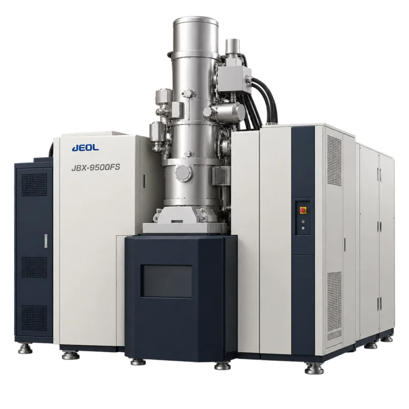 JEOL JBX-9500FS 的 CAD 示意图