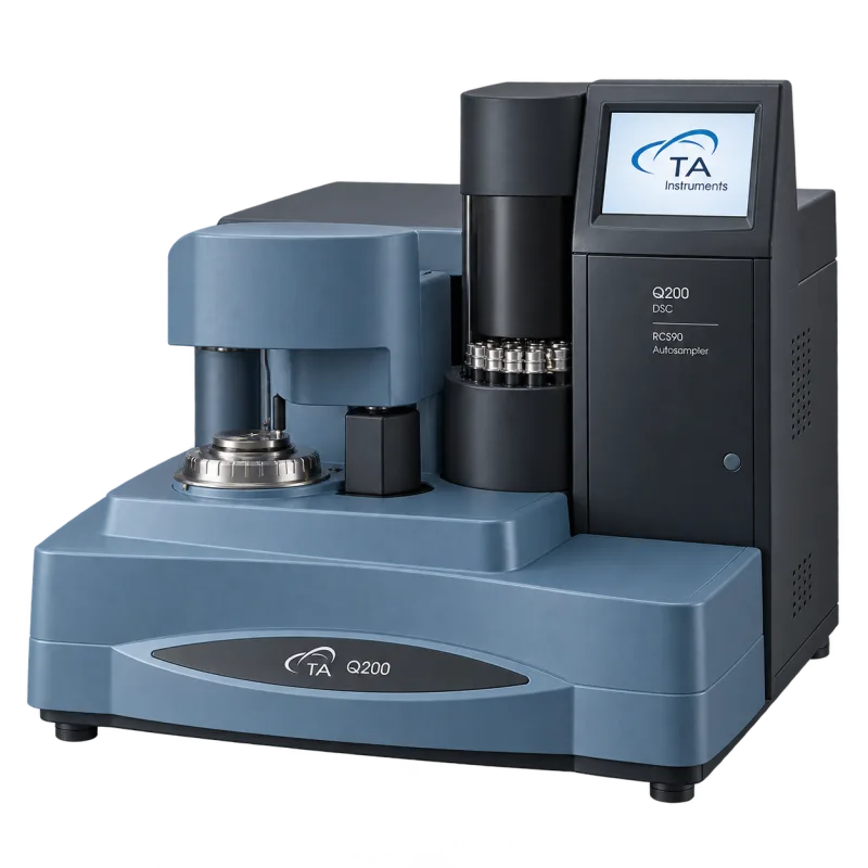 TA Instruments Q200 的 CAD 示意图